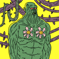 swamp thing nipples GIF by Patrick Kain
